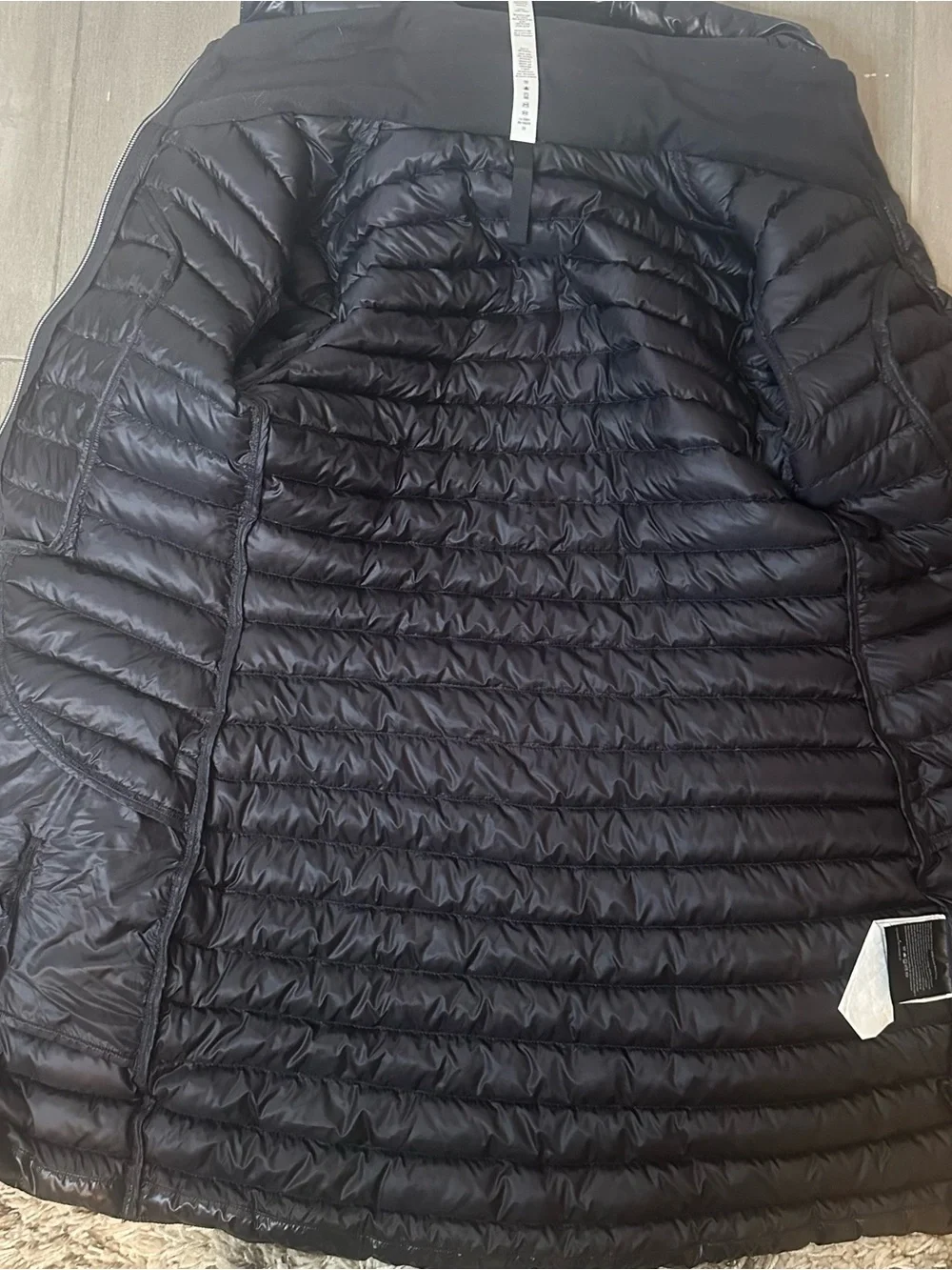 Lululemon Pack It Down Long Jacket *Shine Black 4